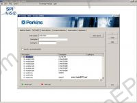 Perkins SPI 2009A spare parts catalog Perkins, workshop service and repair manuals, fault diagnosis, specifications, user handbook, service bulletins, all series engines Perkins