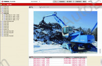 Fuchs-Terex Parts Manuals spare parts catalog Fuchs-Terex loading machine, parts book, parts manual