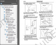 Mitsubishi Outlander 2003 repair manuals, service manuals, workshop manuals, maintenance, electrical wiring diagrams, body repair manual Mitsubishi Outlander 2003