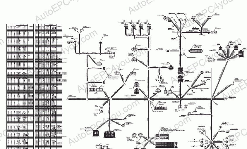 Diagram ボレロ Hitachi ZX-200-3, ZX-225-3, ZX-240-3, ZX-270-3 (ZAXIS) Workshop