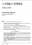New Holland W170 / W170TC Wheel Loader Workshop Service Manual workshop service manual for New Holland W170 / W170TC, electrical wiring diagram, hydraulic diagram, operator's & maintenance manual, parts manual