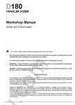 New Holland Crawler Dozer D180 Workshop Service Manual Workshop Service Manual for New Holland Crawler Dozer D180, Electrical Wiring Diagram, Hydraulic Diagram, Maintenance Manual