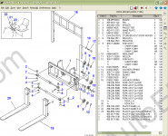 Komatsu ForkLift Japan 2011 spare parts catalog, parts books, parts manual Komatsu Forklift Trucks
