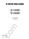 New Holland E115SR Crawler Excavator Service Manual workshop service manual New Holland E115SR, wiring diagram, hydraulic diagram