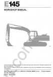 New Holland E145 Crawler Excavator Service Manual workshop service manual New Holland E145, wiring diagram, hydraulic diagram
