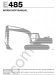 New Holland E485 Workshop Service Manual workshop service manual for New Holland E485, electrical wiring diagram, hydraulic diagram