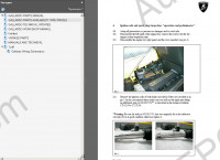 Lamborghini Gallardo Parts and Service Manual spare parts catalog, workshop service manual, electrical wiring diagram Lamborghini