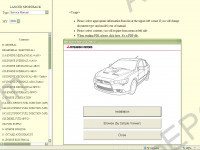 Mitsubishi Lancer X Sportback Service Manual workshop service manual Mitsubishi Lancer X Sportback, electrical wiring diagra, body repair manual