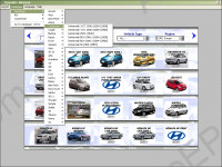 Hyundai 2011 spare parts catalog Hyundai for cars including (Galloper), trucks, buses, commercial vehicles Hyundai, 1982-2011