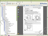 Perkins SPI 2 2016A spare parts catalog Perkins, workshop service and repair manual, fault diagnosis, specifications, user handbook, service bulletins, all series engines Perkins