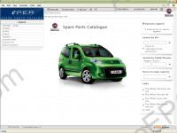 Fiat,  Fiat Commercial, Lancia,  Abarth, Alfa Romeo 2014 ePER, spare parts catalog Fiat, presented spare parts and accessories for Fiat, Lancia, Alfa Romeo, Abarth, Fiat Commercial, Data version - 83