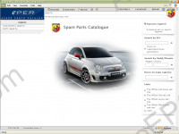 Fiat,  Fiat Commercial, Lancia,  Abarth, Alfa Romeo 2014 ePER, spare parts catalog Fiat, presented spare parts and accessories for Fiat, Lancia, Alfa Romeo, Abarth, Fiat Commercial, Data version - 83