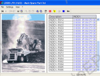 Liebherr Spare Parts Catalog 2010 Lidos spare parts catalogue Liebherr Crawler dozer- crawler loader, Rubber tire excavator, Crawler excavator