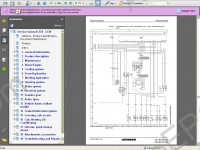 Liebherr L524 / L534 /L538 Wheel Loader Service Manual workshop service manual Liebherr L524 / L534 /L538, electrical wiring diagram, hydraulic diagram, operator's manual
