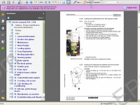 Liebherr L524 / L534 /L538 Wheel Loader Service Manual workshop service manual Liebherr L524 / L534 /L538, electrical wiring diagram, hydraulic diagram, operator's manual