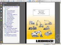 Liebherr L544 - L554 2plus2 Wheel Loader Service Manual workshop service manual Liebherr L544 - L554 2plus2, electrical wiring diagram, hydraulic diagram, operator's manual