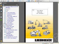 Liebherr L550 - L580 2plus2 Wheel Loader Service Manual workshop service manual Liebherr L550 - L580 2plus2, electrical wiring diagram, hydraulic diagram, operator's manual