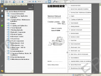 Liebherr LR622 - 632 Crawler Loaders Service Manual workshop service manual Liebherr LR622-632 series 2, electrical wiring diagram, hydraulic diagram, operator's manual crawler loaders