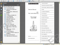 Liebherr RL 22-52 Litronic Pipe Layers Service Manual workshop service manual Liebherr RL 22-52 Litronic, electrical wiring diagram, hydraulic diagram, operator's manual Pipe Layers