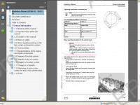 Liebherr Diesel Engine D9508 A7 / D9512 A7 Service Manual workshop service manual Liebherr Diesel Engine D9508 A7 / D9512 A, repair manual, assembly, disassembly, specifications