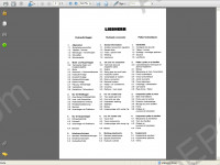 Liebherr R 994 Excavator Service Manual workshop service manual Liebherr R994 excavator, electrical wiring diagram, hydraulic diagram, operator's manual