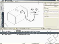Man Mantis 2010 spare parts catalog for Man trucks, buses, engines. Data version - 462