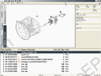 Man Mantis 2010 spare parts catalog for Man trucks, buses, engines. Data version - 462