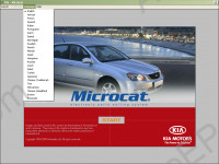 Kia Mcat 2011 spare parts catalog Kia, presented original spare parts and sccessories for passenger cars, commercial vehicles