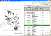 Chevrolet Daewoo electronic spare parts catalogue Daewoo Leganza, Nubira, Lanos, Matiz, Tacuma, Evanda, Kalos, Aveo (T250), Lacetti / Nubira, M200 (Matiz), Epica (V250), Magnus, Rezzo