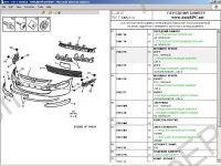 Electronic spare parts catalogue Peugeot