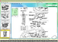 Toyota, Lexus spare parts and accessories catalogue, presented all models European, General (Asia), USA, Japanese markets, LHD & RHD models