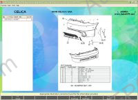 vToyota, Lexus spare parts and accessories catalogue, presented spare parts for all models European, General (Asia), USA, Japanese markets, LHD & RHD models