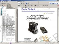 Perkins SPI2 electronic spare parts catalogue contains service and parts infrmation Perkins
