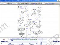 Electronic spare parts catalogue Ford Europe