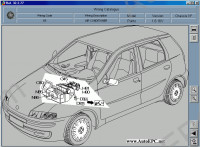 Fiat Multipla Service Manual, Repair Manuals, Wiring Diagrams, Body Dimensions, diagnostic trouble codes (DTC)