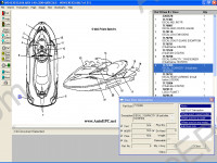 Polaris PartSmart electronic spare parts catalogue, all models snowmobiles Polaris, ATVs Polaris, Polaris Watercraft.