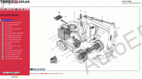 Atlas Terex spare parts catalogue, operator manuls, excavators Terex Atlas