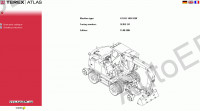 Atlas Terex spare parts catalogue, operator manuls, excavators Terex Atlas