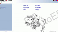 Atlas Terex spare parts catalogue, operator manuls, excavators Terex Atlas