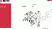 Atlas Terex spare parts catalogue, operator manuls, excavators Terex Atlas