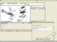 Acura Net electronic spare parts and accessories catalogue, service bulletins