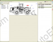 Daewoo DHI Daios Doosan Infracore electronic spare parts catalogue construction machine Daewoo, forestery machine