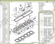 Daewoo DHI Daios Doosan Infracore electronic spare parts catalogue construction machine Daewoo, forestery machine
