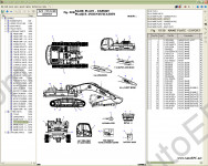 Daewoo DHI Daios Doosan Infracore electronic spare parts catalogue construction machine Daewoo, forestery machine
