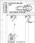 BRP Can-Am Spyder GS 2008-2009 service manual, repair manual, workshop manual, electrical wiring diagrams Bombardier Can-Am Spyder