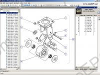 Spare parts catalogue Caterpillar Warehouse Truck