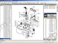 Spare parts catalogue Caterpillar Warehouse Truck