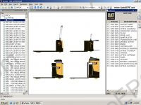 Spare parts catalogue Caterpillar Warehouse Truck