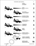 Terex Backhoe Loaders 700/800/900 spare parts catalogue, Terex Tractor Backhoe Loaders parts manuals