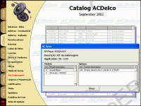 GMC & Chevrolet electronic spare parts catalogue Chevrolet, presented all models Chevrolet produced in Brasil